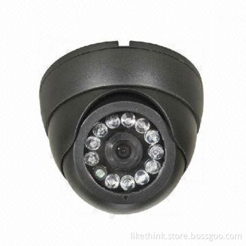 IR LED Dome Camera with High Definition Dome Camera, 700TVL Resolution and 12-piece of IR LEDs